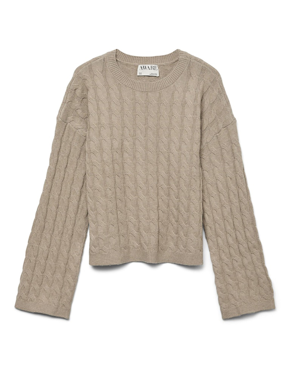 AWARE BY VERO MODA AWLORELLA LS O-NECK KNIT NOOS