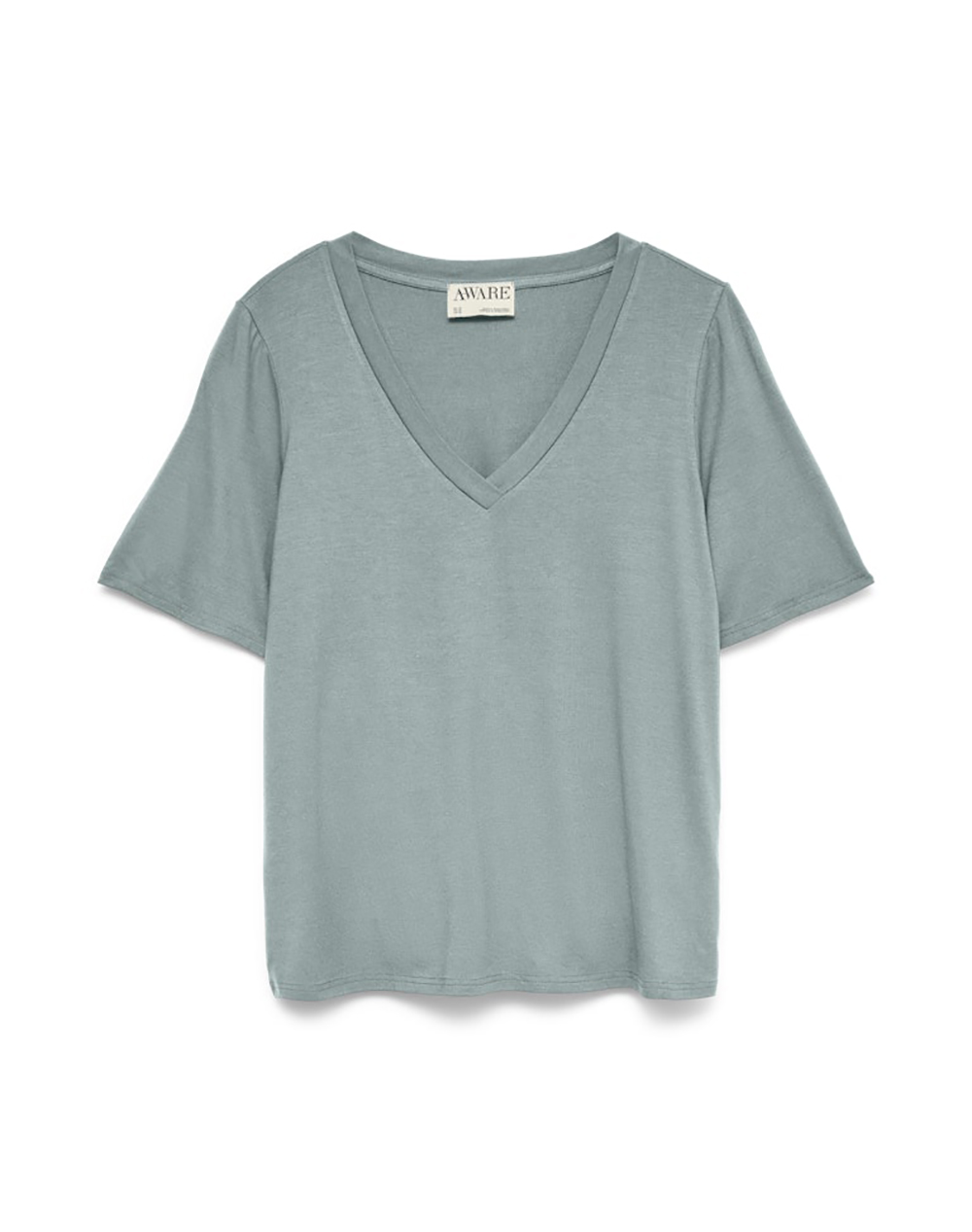 AWARE BY VERO MODA AWRITA SS V-NECK T-SHIRT NOOS