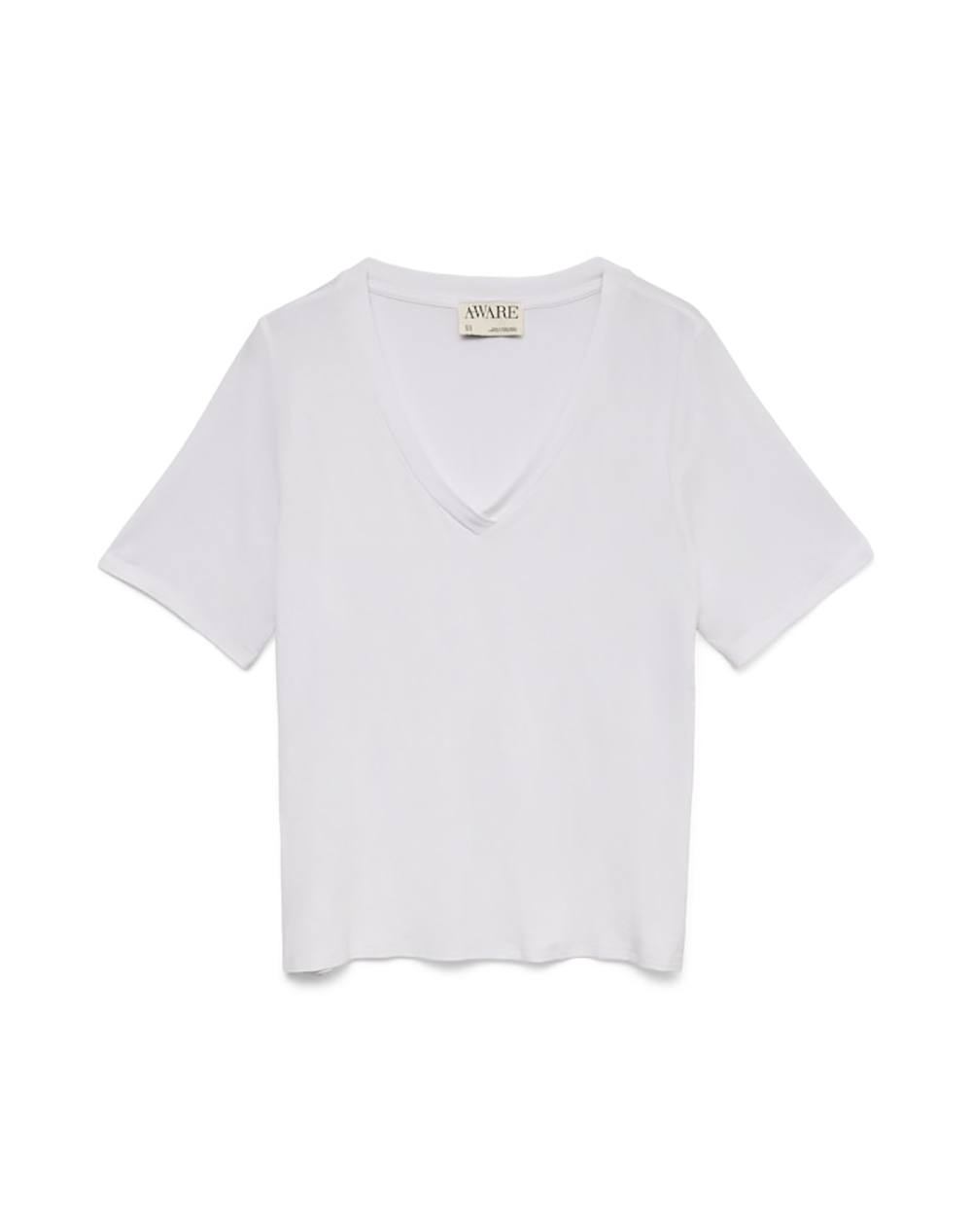 AWARE BY VERO MODA AWRITA SS V-NECK T-SHIRT NOOS