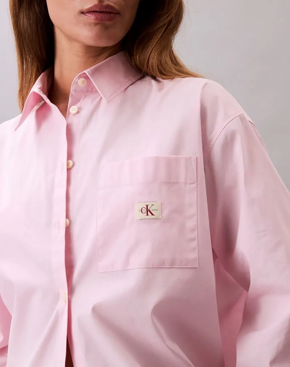 CALVIN KLEIN JEANS POPLIN RELAXED SHIRT