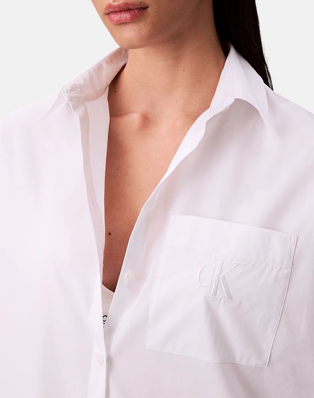CALVIN KLEIN JEANS POPLIN RELAXED SHIRT