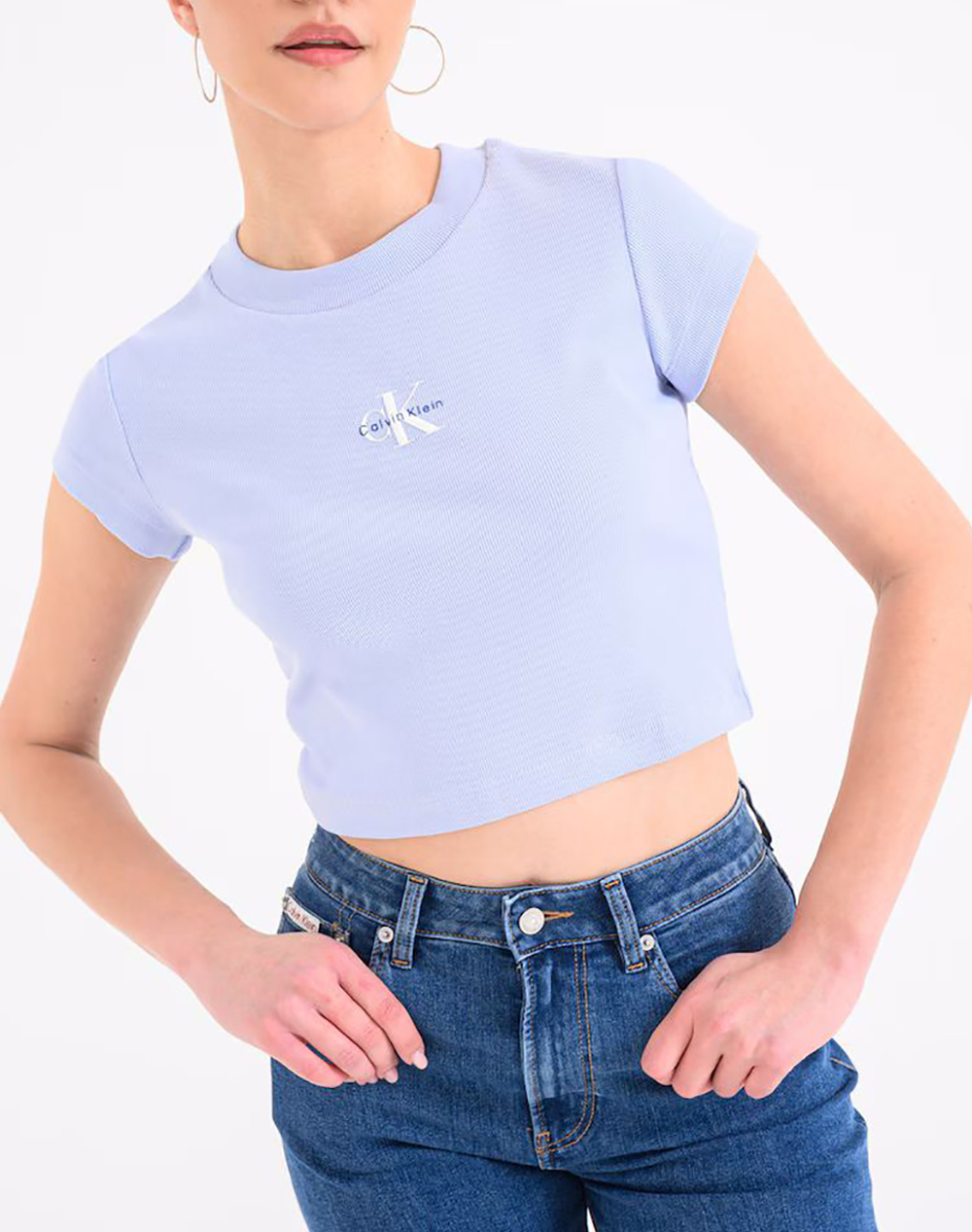CALVIN KLEIN JEANS MONOGRAM BABY TEE