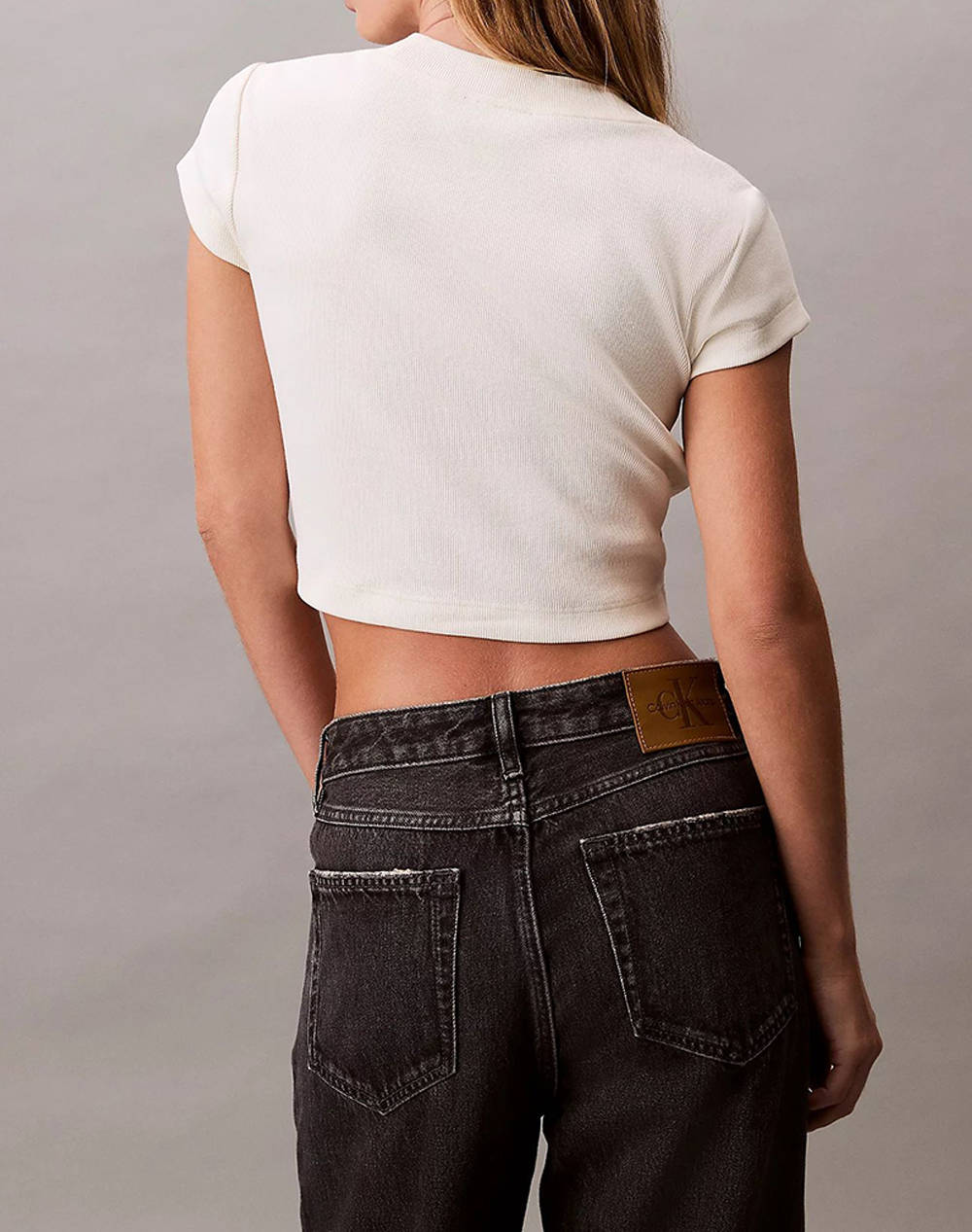 CALVIN KLEIN JEANS MONOGRAM BABY TEE