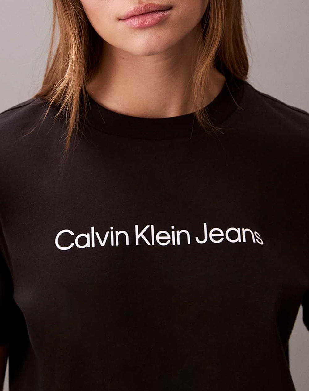 CALVIN KLEIN JEANS A- INST LOGO CLASSIC TEE SS