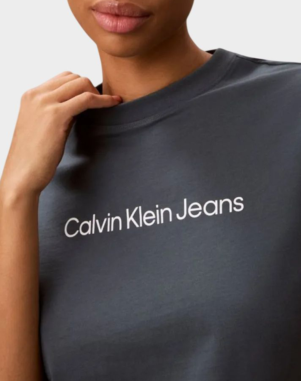 CALVIN KLEIN JEANS A- INST LOGO CLASSIC TEE SS