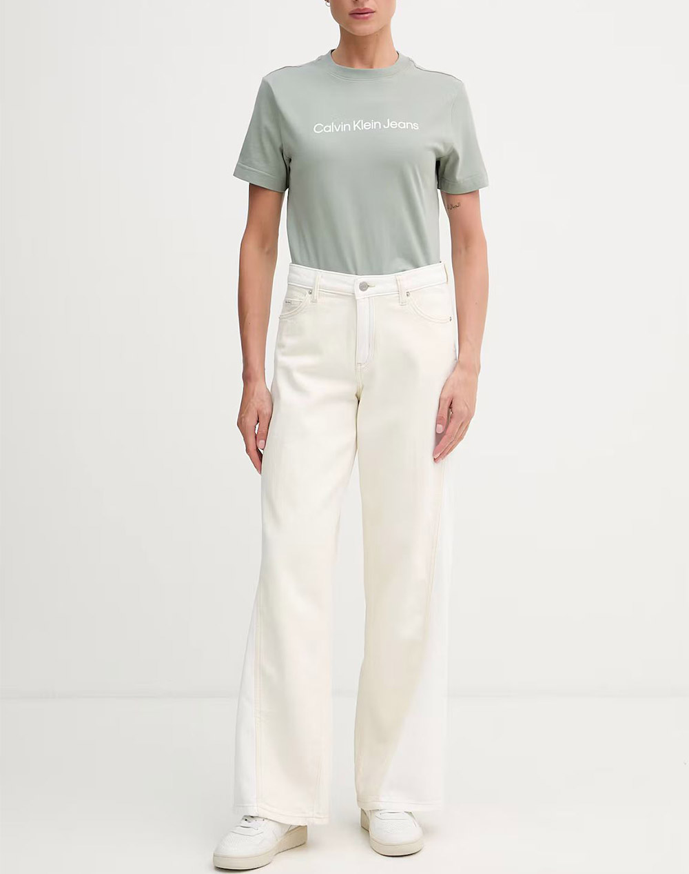 CALVIN KLEIN JEANS A- INST LOGO CLASSIC TEE SS