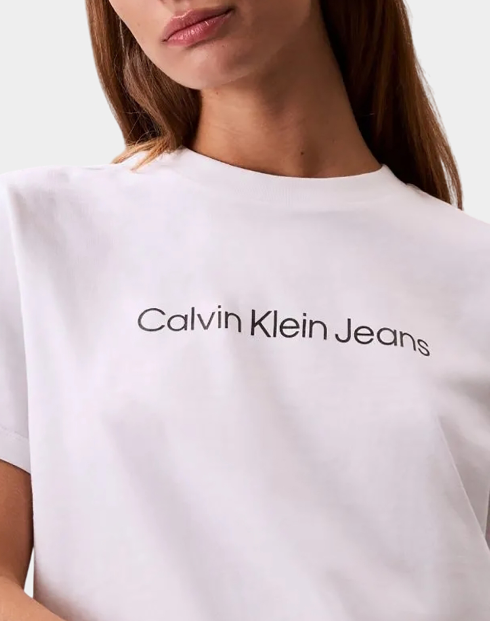 CALVIN KLEIN JEANS A- INST LOGO CLASSIC TEE SS