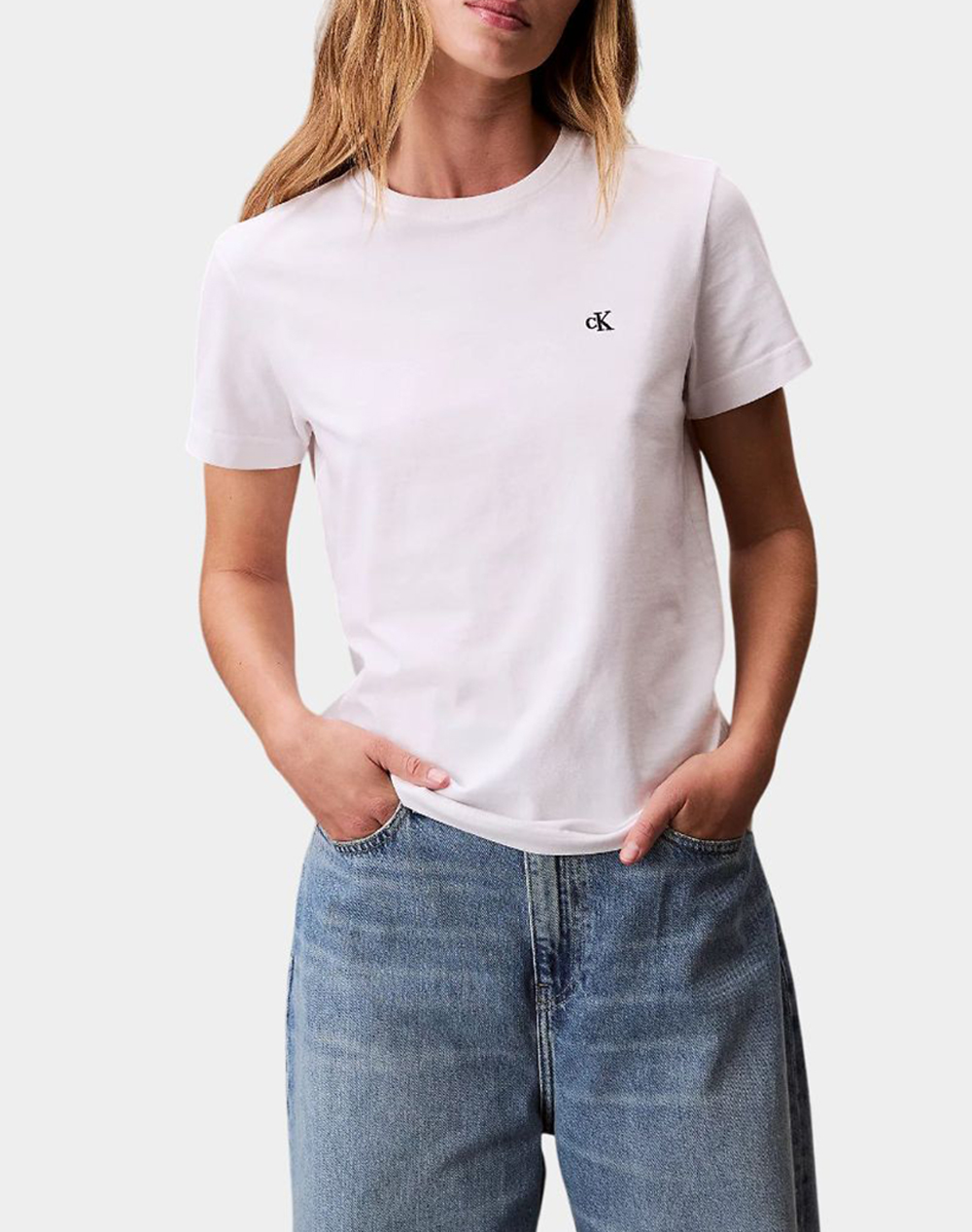 CALVIN KLEIN Archive Jersey Crew Tee EU