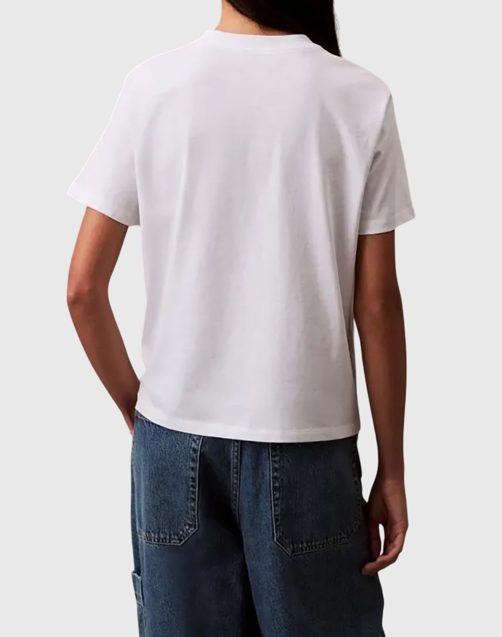 CALVIN KLEIN JEANS HR SS CLSSC MNLG CNC