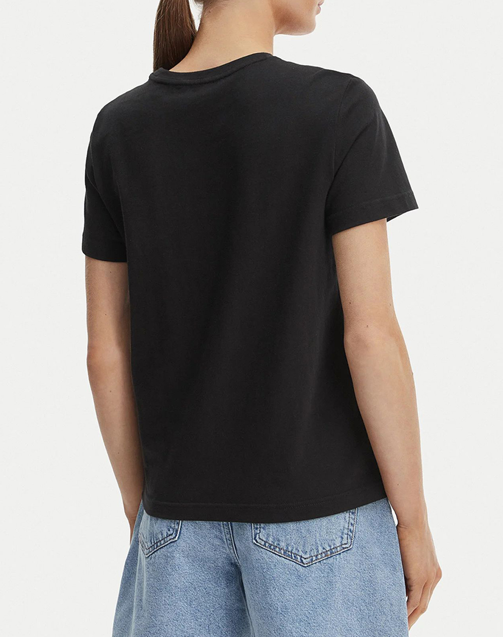 CALVIN KLEIN JEANS SS WOVEN LABEL CLASSIC FIT TEE