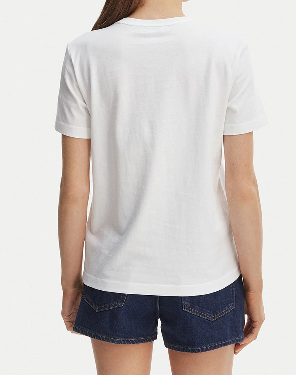 CALVIN KLEIN JEANS SS WOVEN LABEL CLASSIC FIT TEE