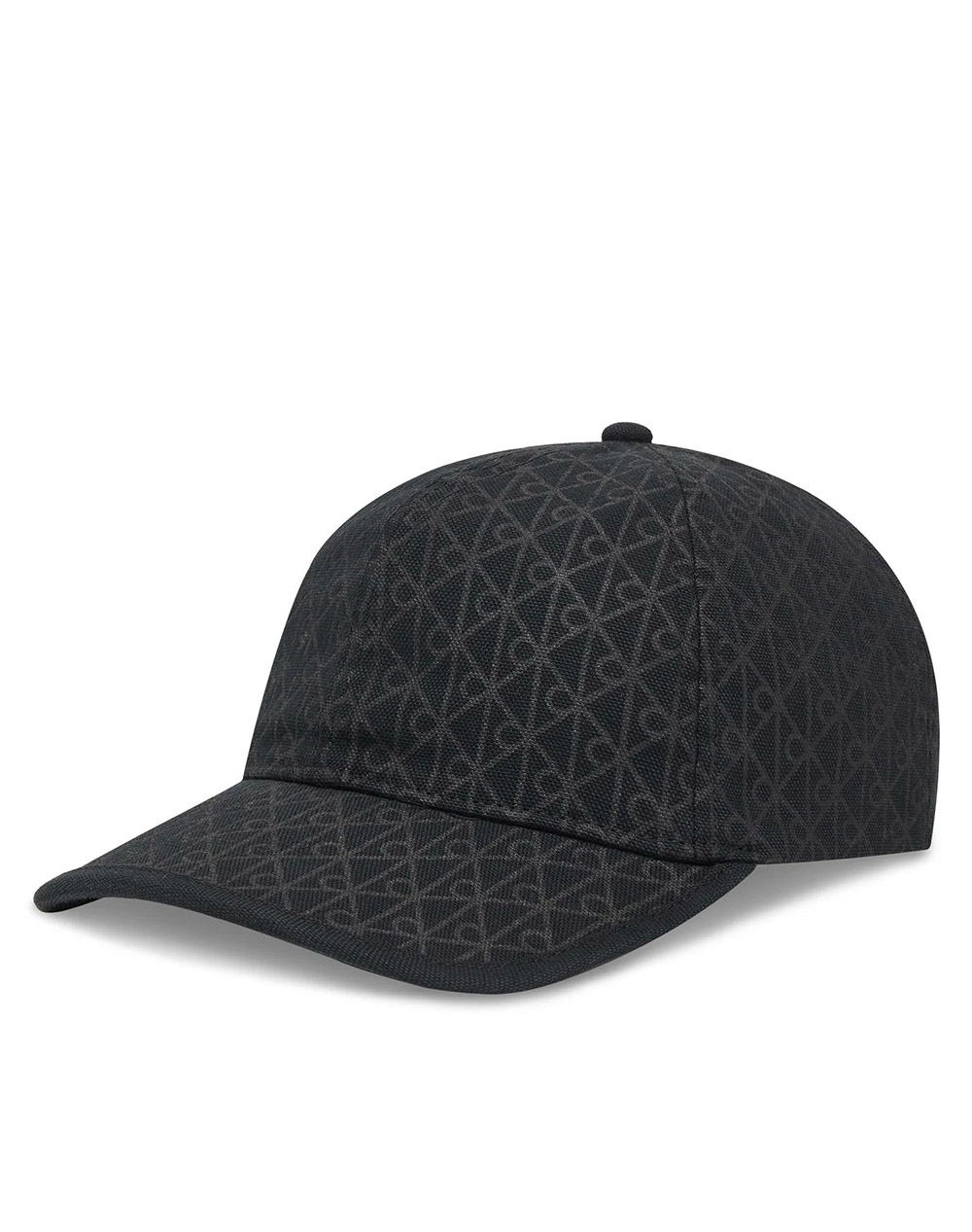 CALVIN KLEIN JEANS EMBLEM PRINT w LEATHER PATCH CAP