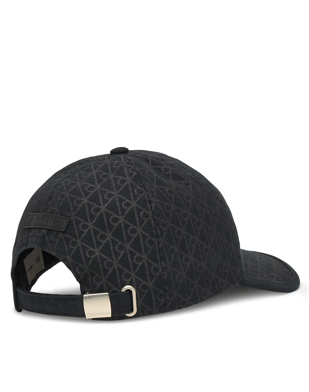 CALVIN KLEIN JEANS EMBLEM PRINT w LEATHER PATCH CAP