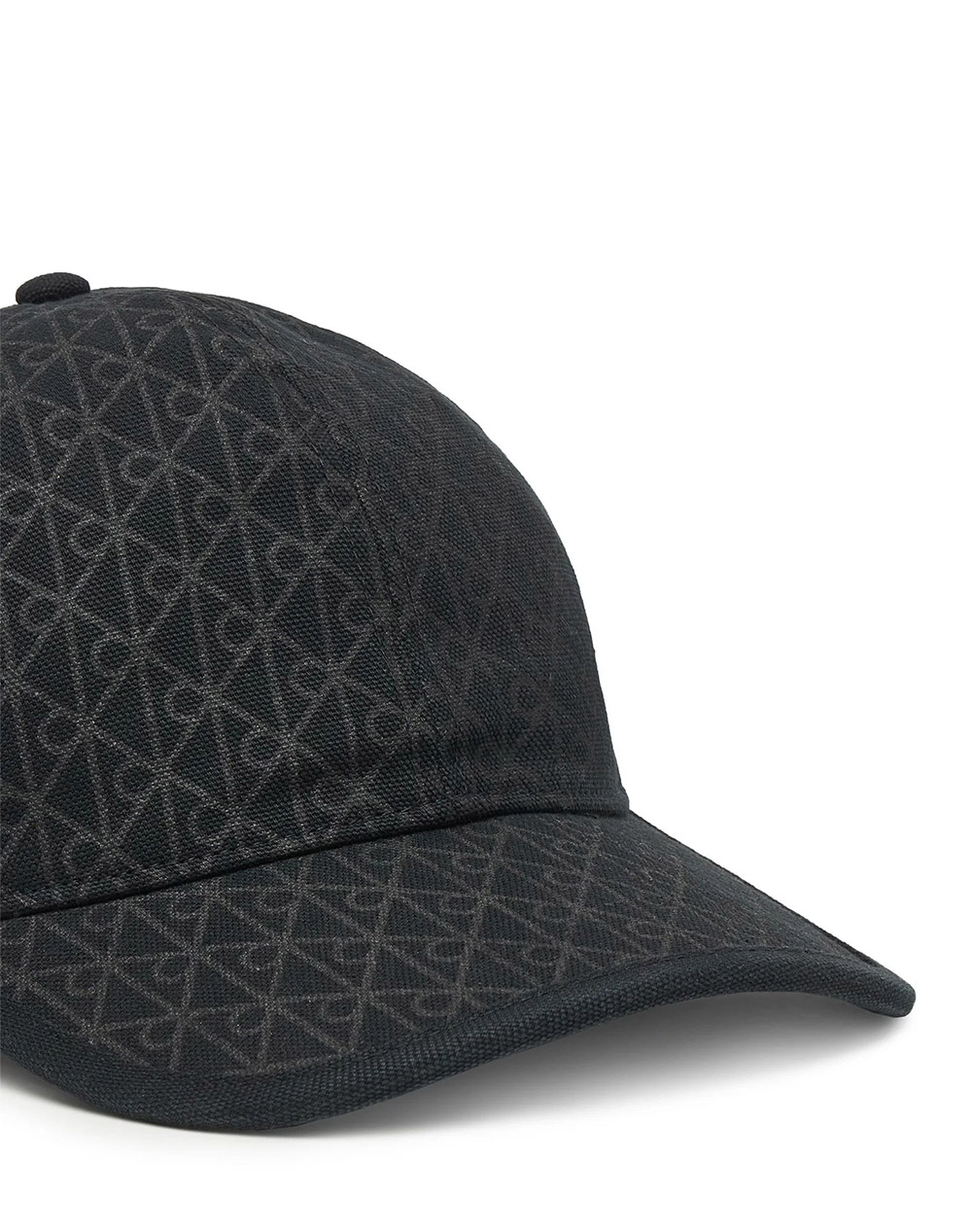 CALVIN KLEIN JEANS EMBLEM PRINT w LEATHER PATCH CAP