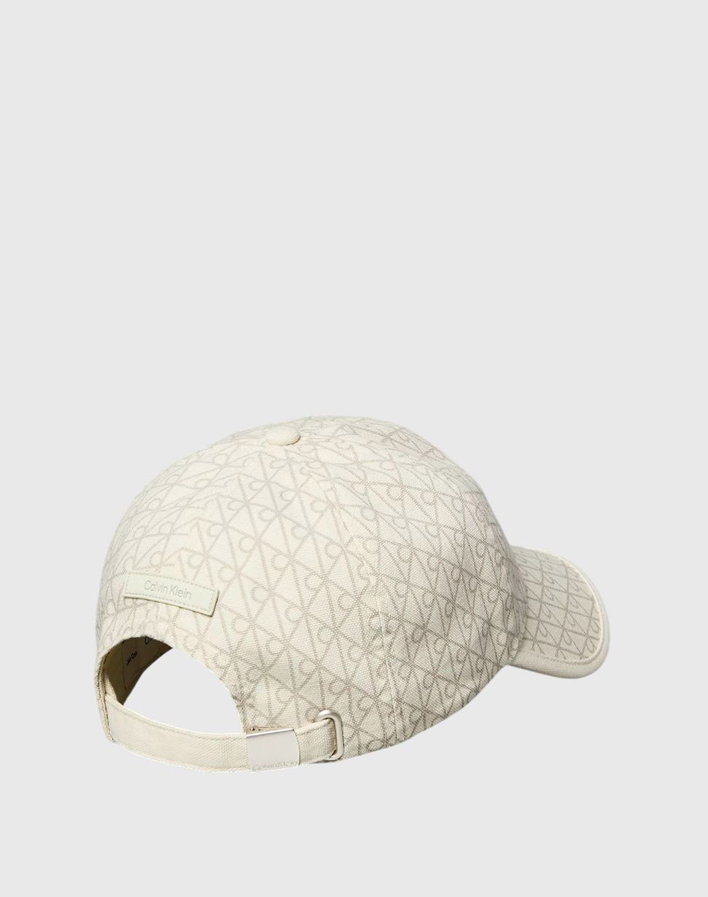 CALVIN KLEIN JEANS EMBLEM PRINT w LEATHER PATCH CAP