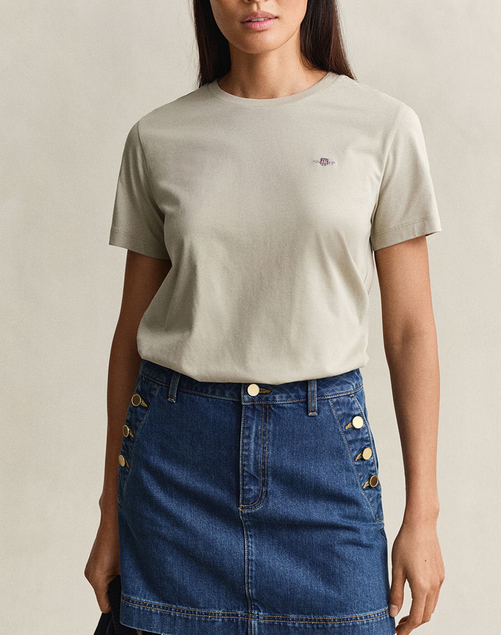 GANT БЛУЗА ΚΜ REG SHIELD SS T-SHIRT REG SHIELD SS T-SHIRT