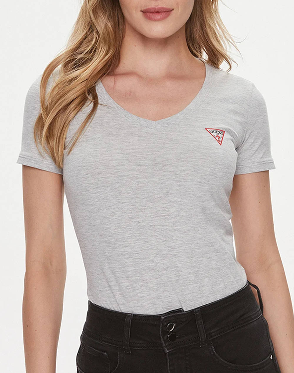 GUESS MINI TRIANGLE TEE ДАМСКА БЛУЗА