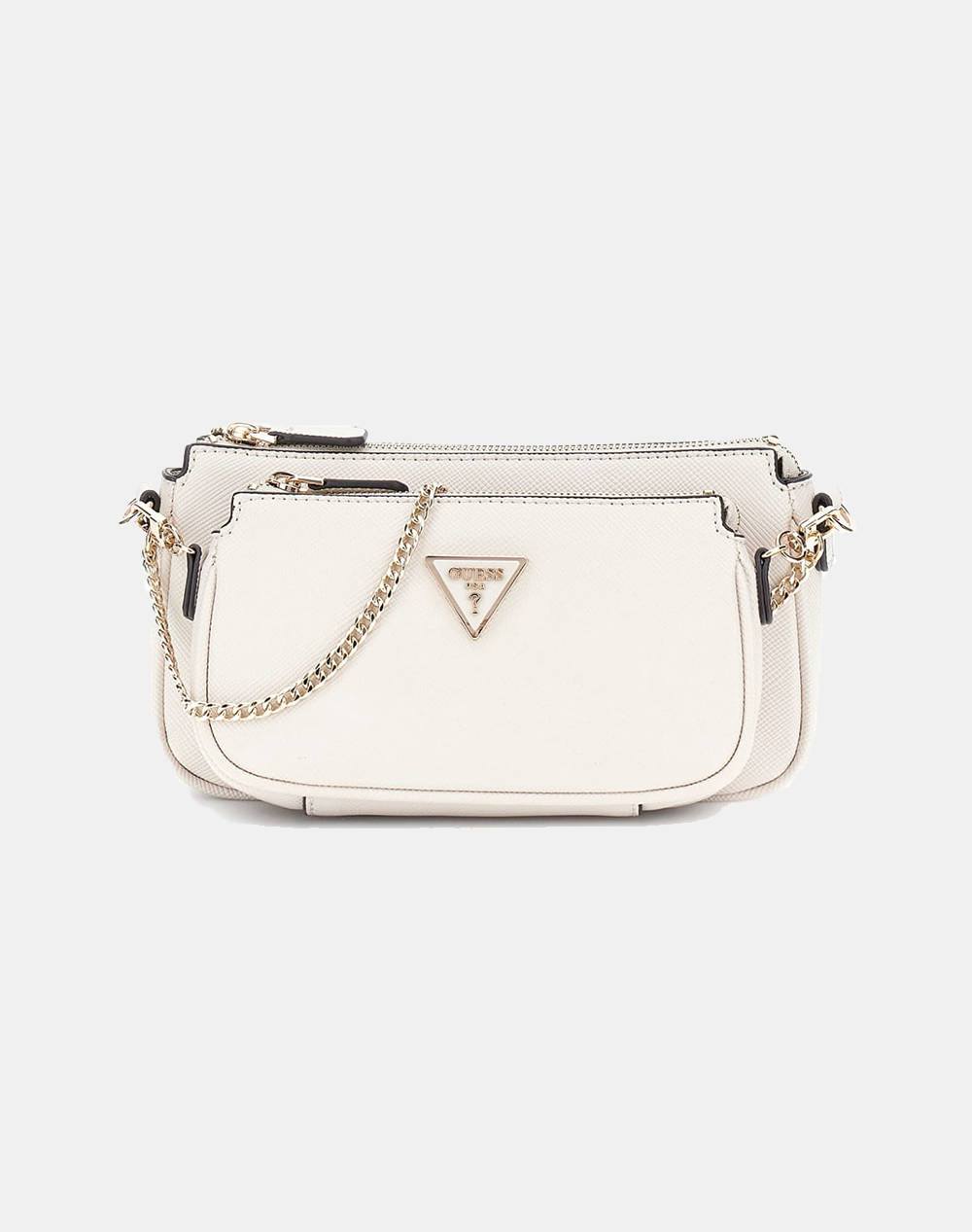 GUESS NOELLE DBL POUCH CROSSBODY ДАМСКА ЧАНТА (Размери: 24 x 13 x 5 см)