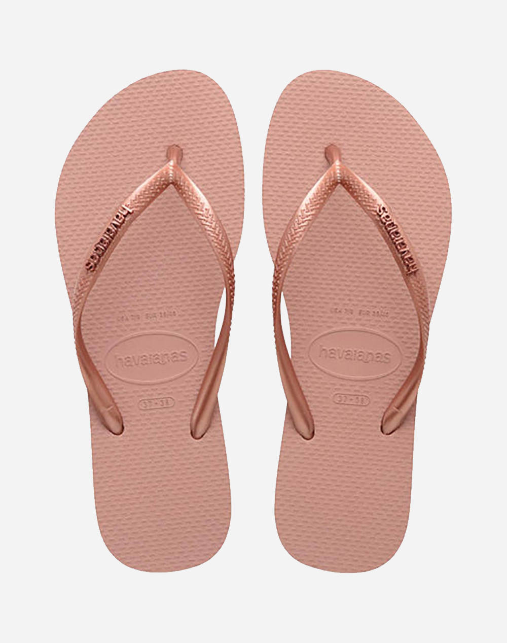 HAVAIANAS SLIM LOGO METALLIC ДЖАПАНКИ