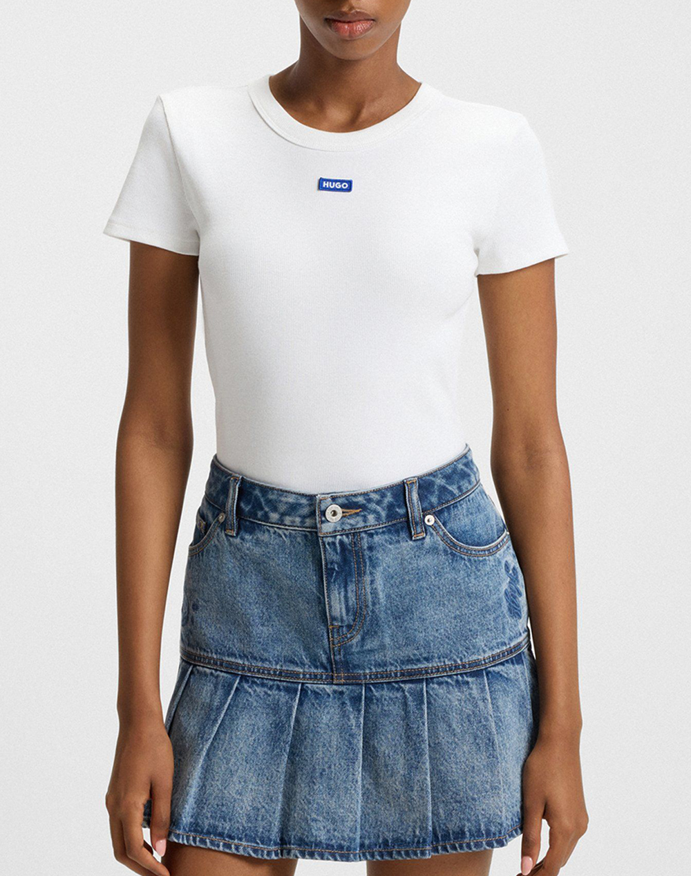 HUGO Easy Tee_B 10257055 01