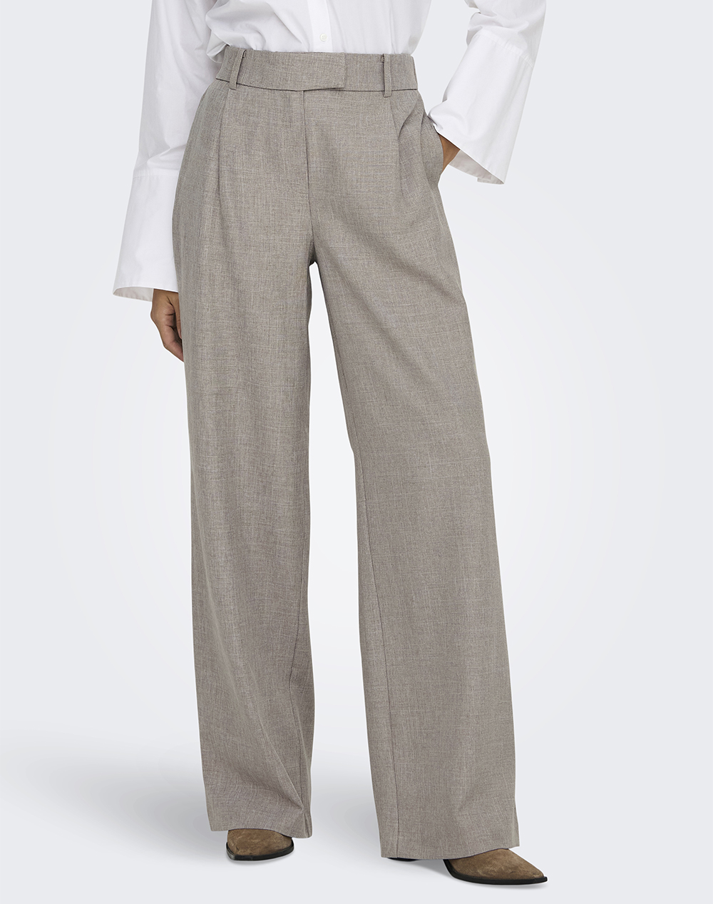 ONLY ONLLINDA HW STR MEL PANTS TLR NOOS