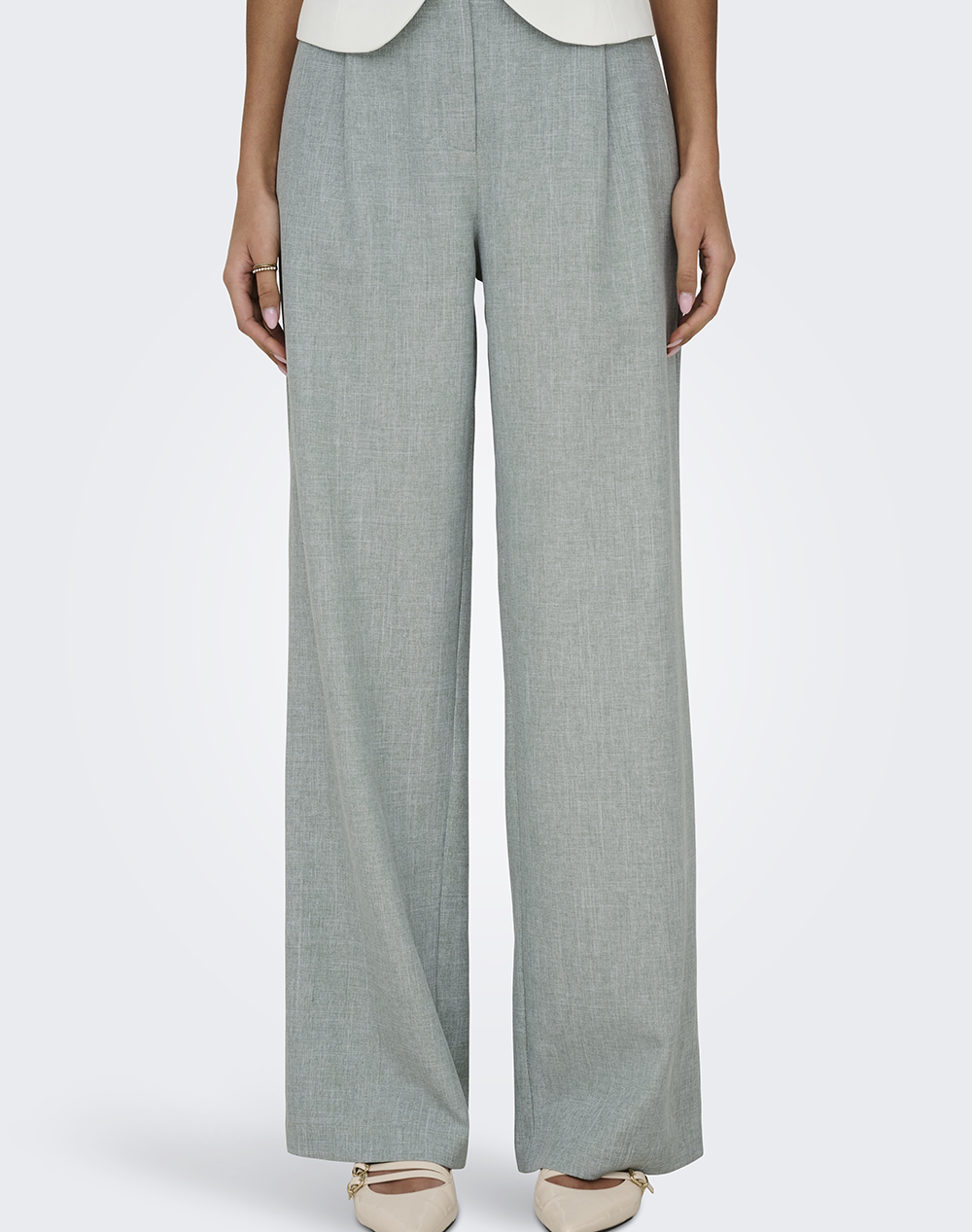 ONLY ONLLINDA HW STR MEL PANTS TLR NOOS