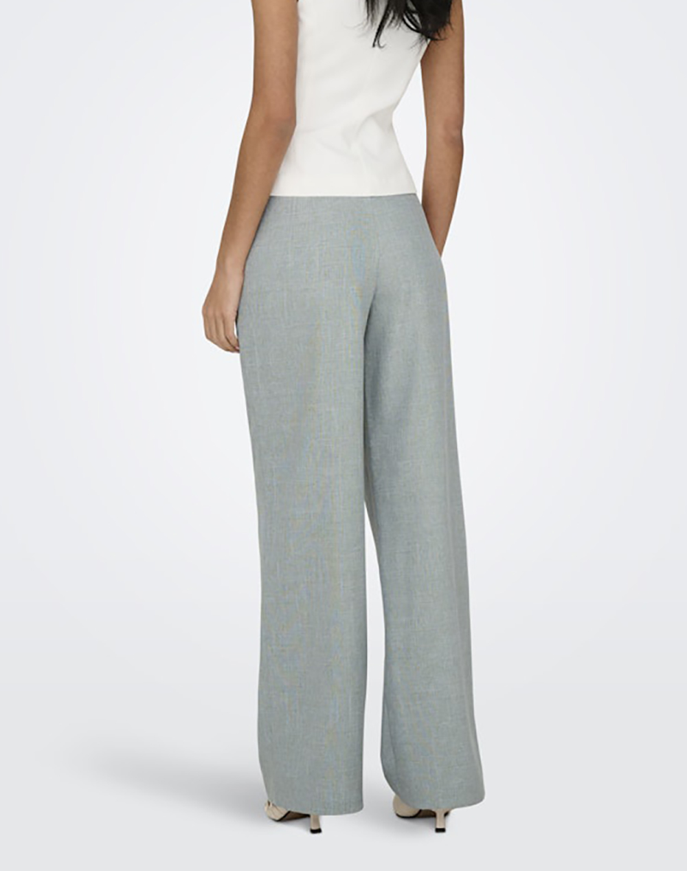 ONLY ONLLINDA HW STR MEL PANTS TLR NOOS