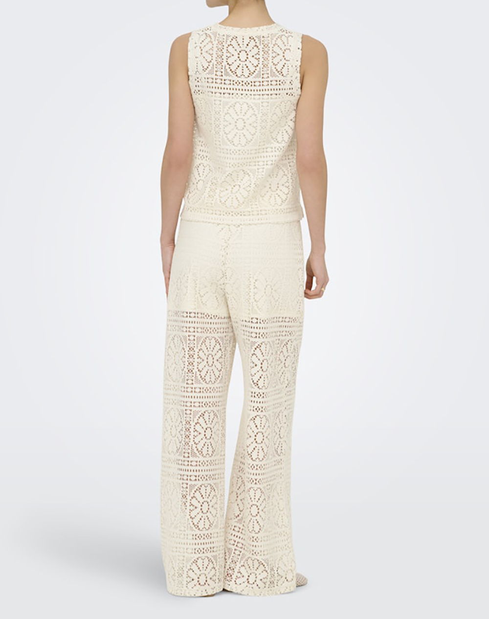 ONLY ONLLIAN LACE WIDE PANTS JRS NOOS