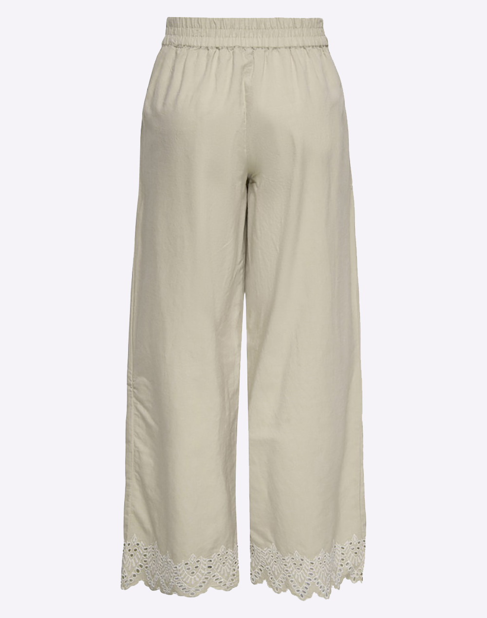 ONLY ONLPAULA TULUM EMB PULL-UP PANT NOOS WVN