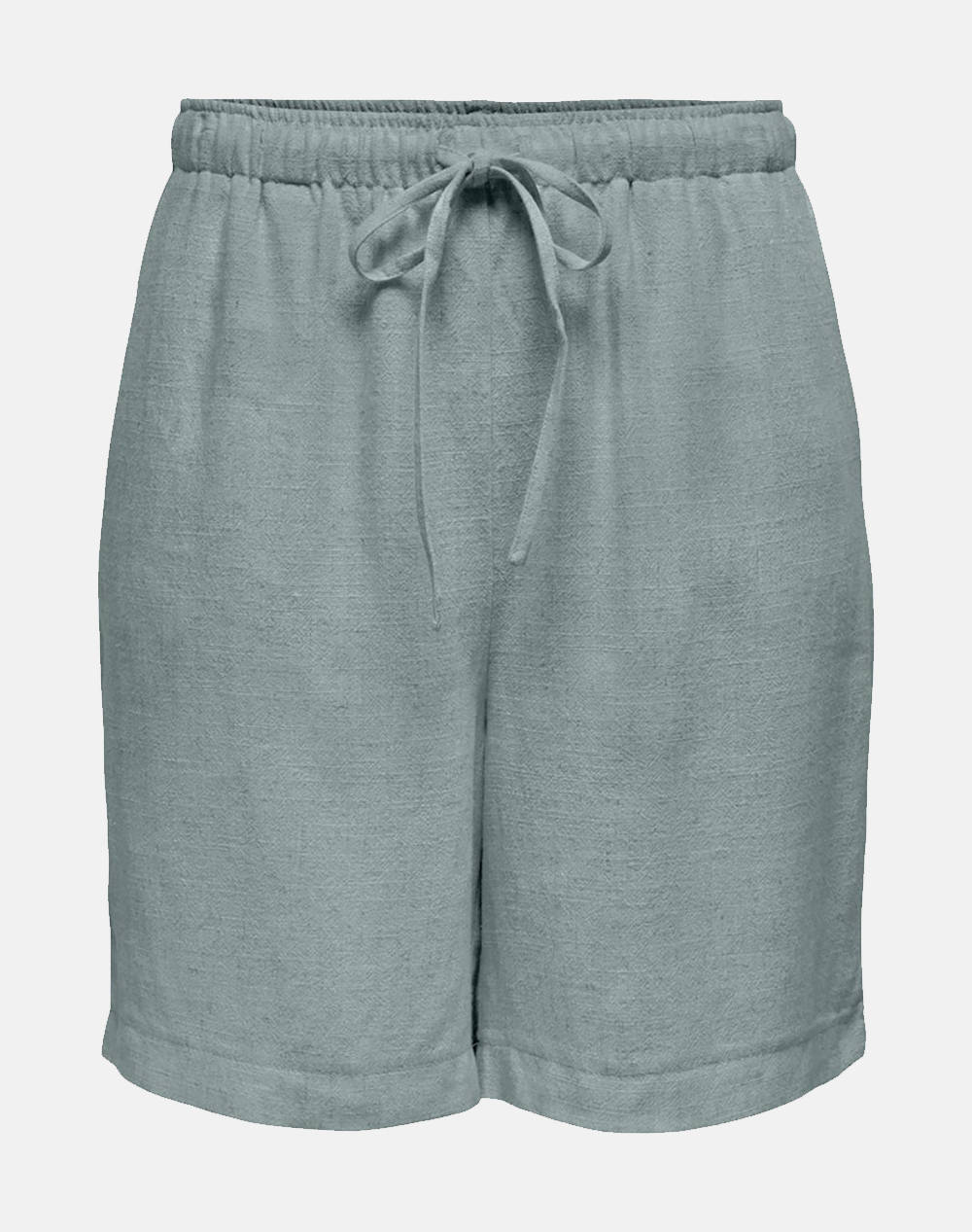 ONLY ONLSIESTA MW PULL-UP LIN BL SHORTS NOOS