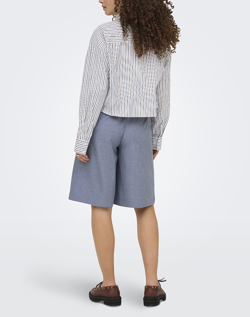 ONLY ONLLINDA HW MEL LONG SHORTS TLR NOOS
