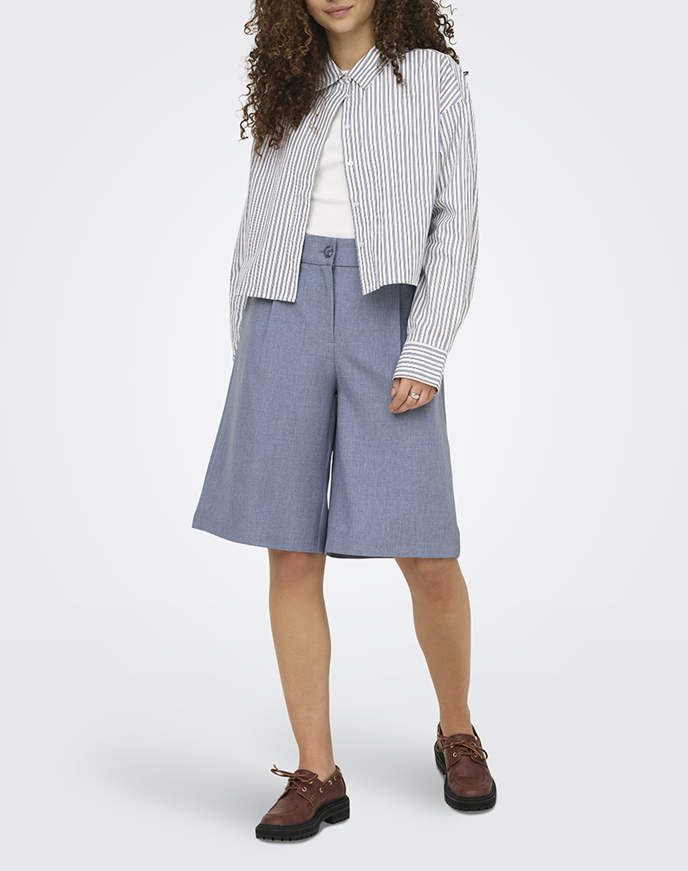 ONLY ONLLINDA HW MEL LONG SHORTS TLR NOOS