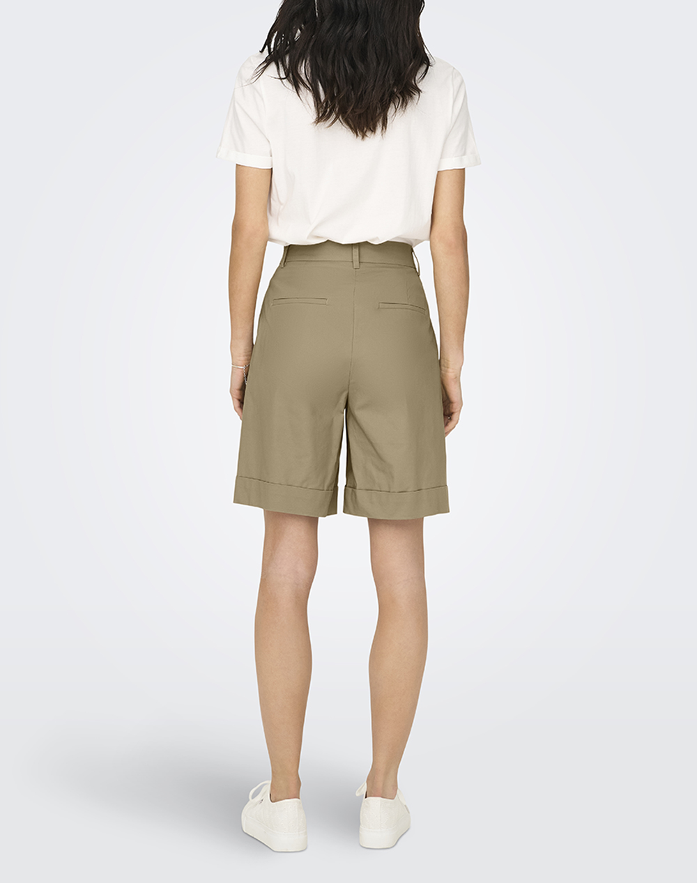ONLY ONLROSALIE HW BERMUDA SHORTS PNT NOOS
