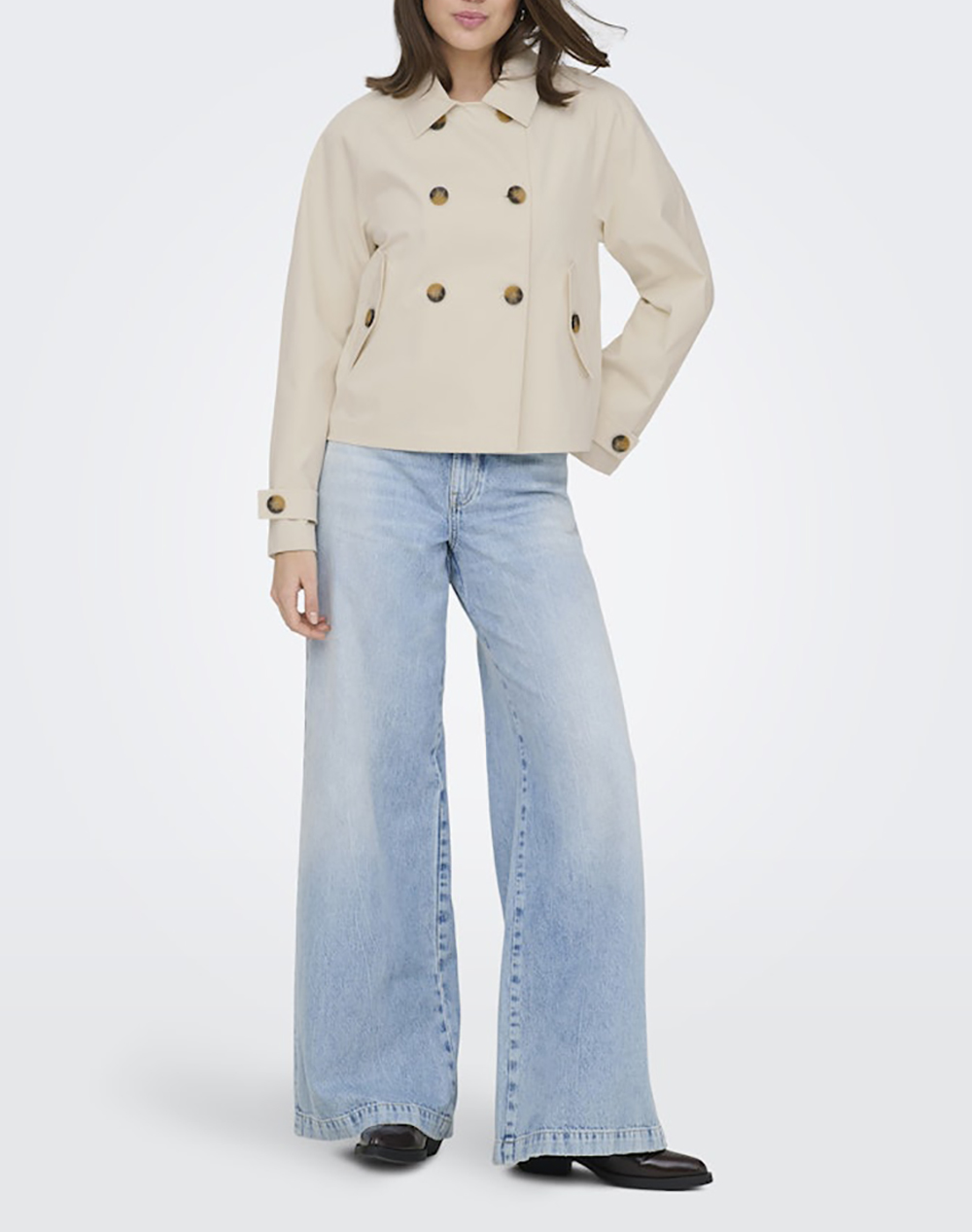 ONLY ONLAPRIL LIFE SHORT TRENCHCOAT OTW NOOS