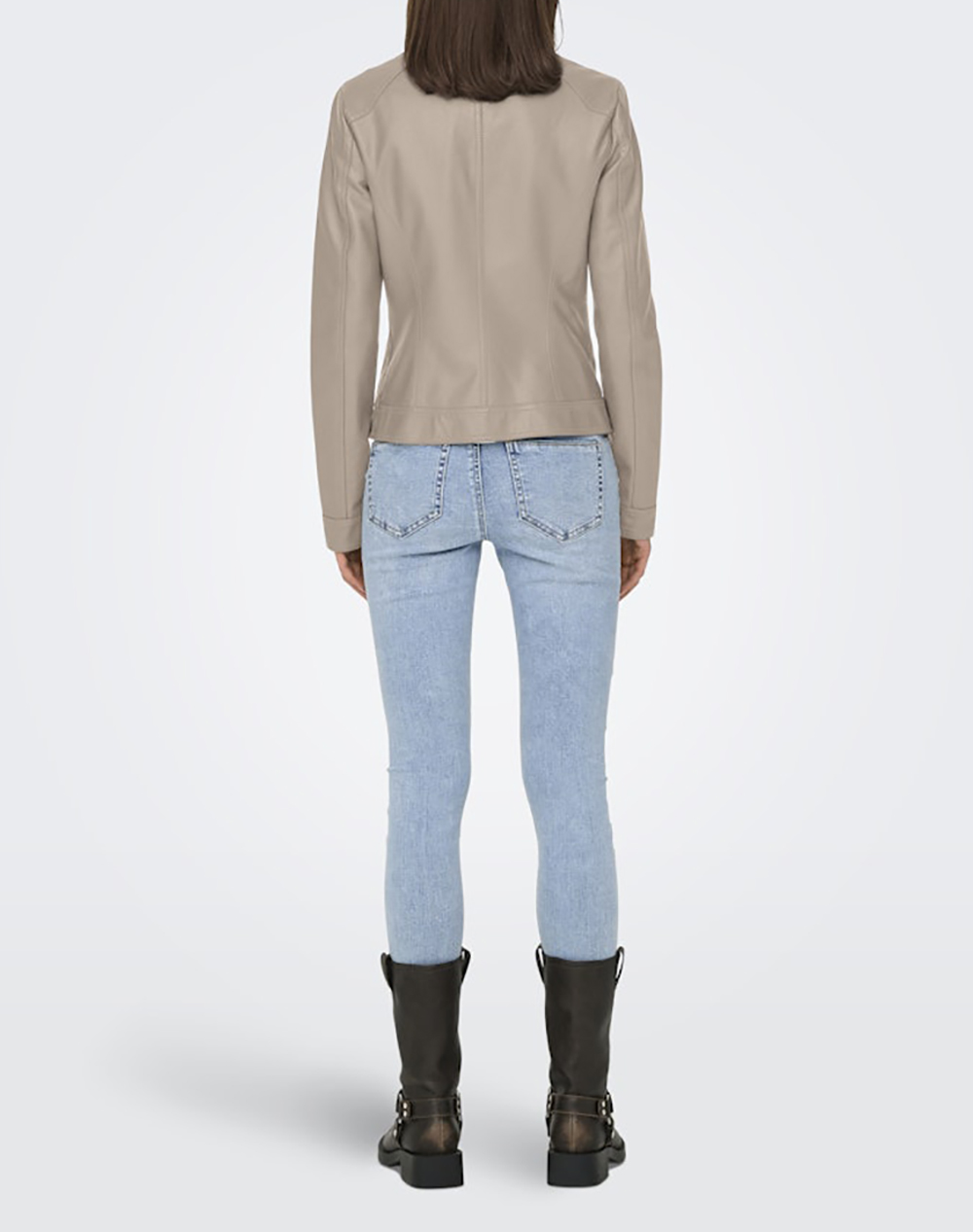 ONLY ONLBANDIT FAUX LEATHER BIKER OTW NOOS
