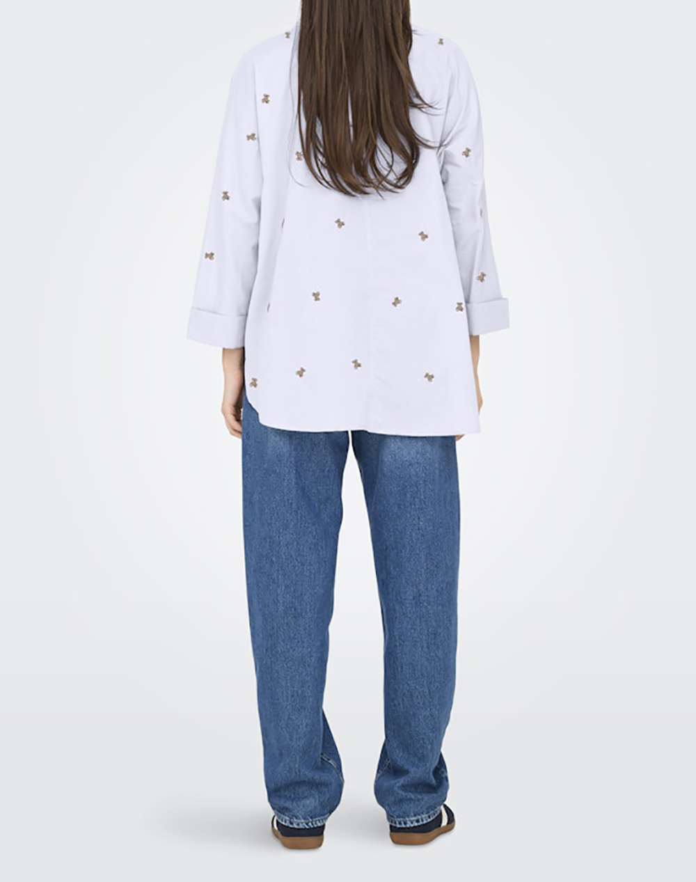 ONLY ONLNEW LINA GRACE LS EMB SHIRT NOOS WVN