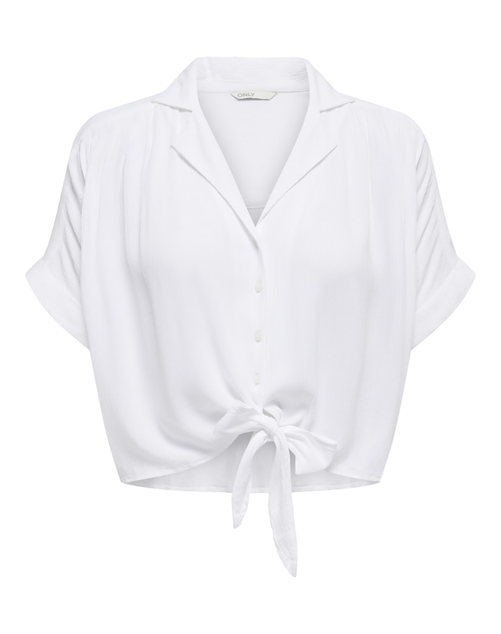 ONLY ONLPAULA LIFE S/S TIE SHIRT WVN NOOS