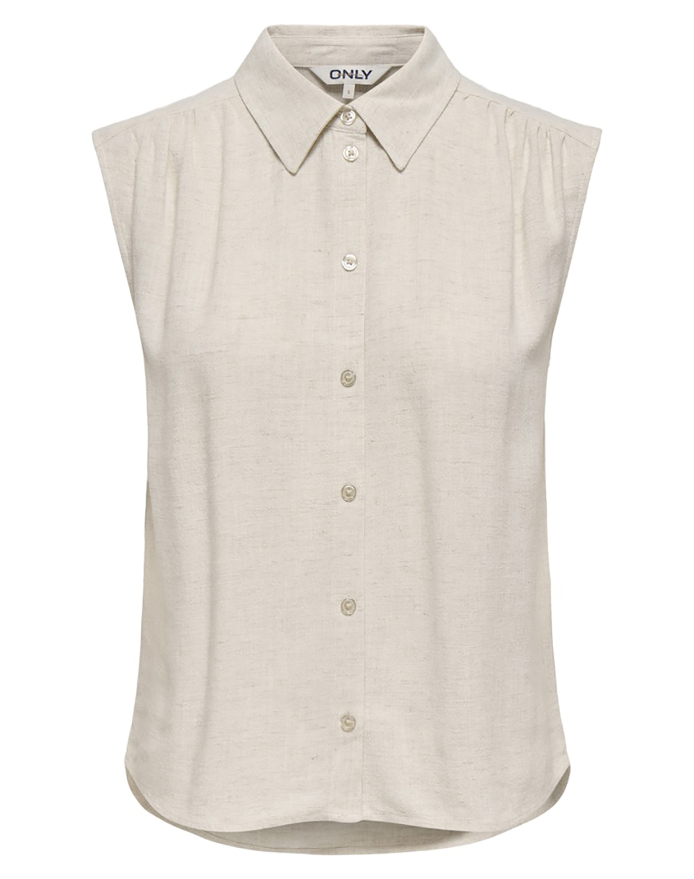 ONLY ONLSIESTA S/L LINEN BL SHIRT PNT NOOS