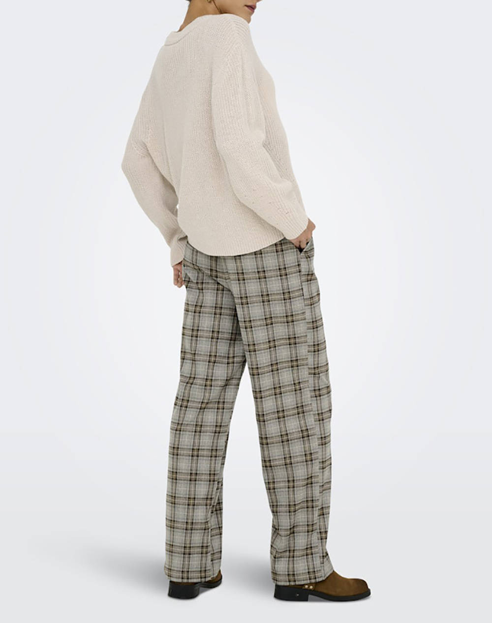 ONLY ONLMILOUZ LS RIB PULLOVER KNT NOOS