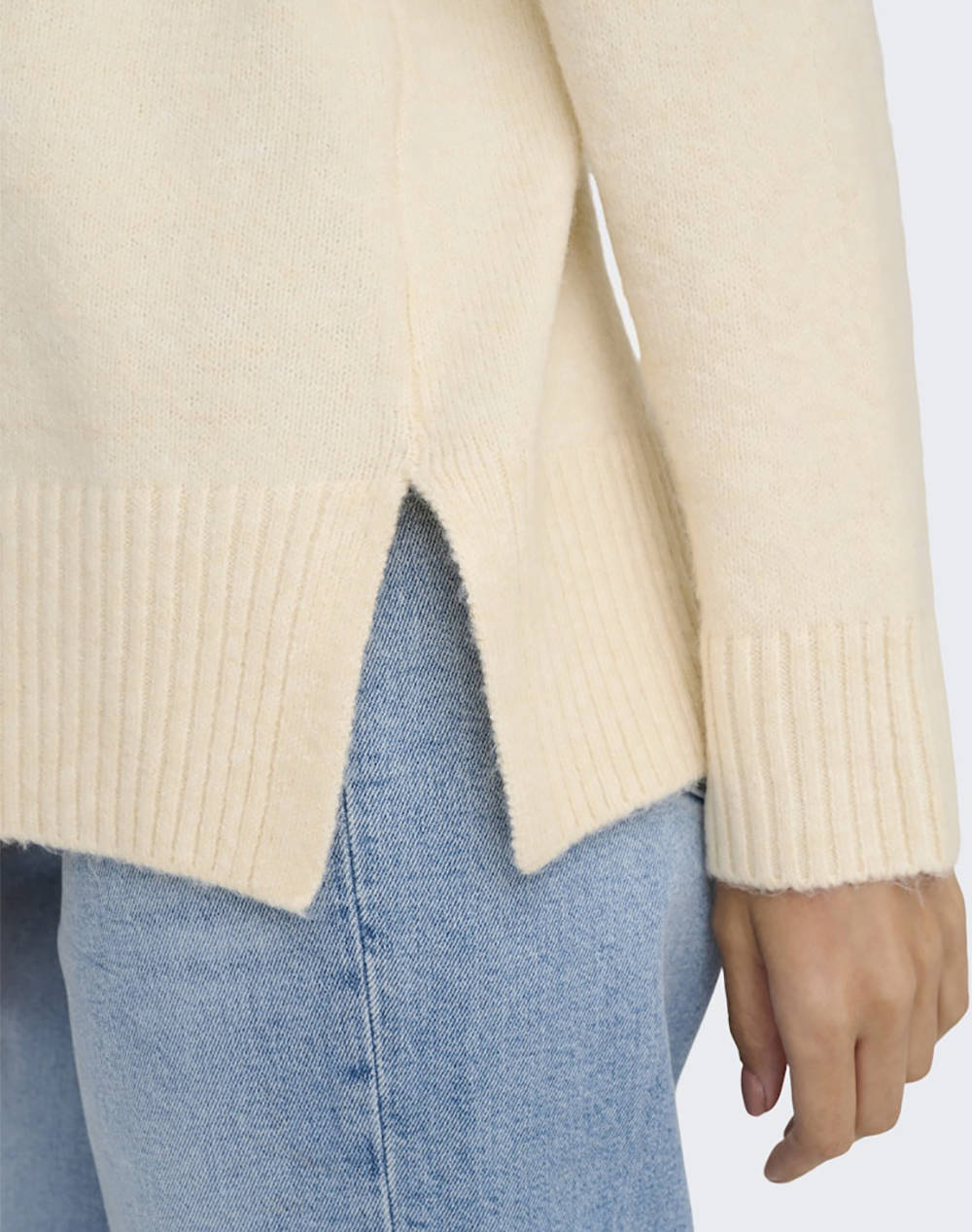 ONLY ONLHAZEL LS HIGHNECK OVERS PULL KNT NOOS