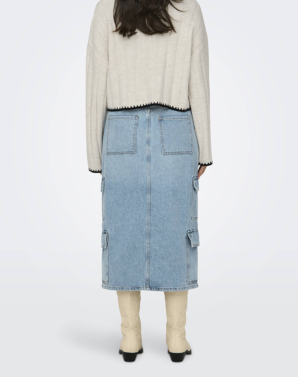 ONLY ONLCHICK STITCH LS HIGHNECK KNT NOOS