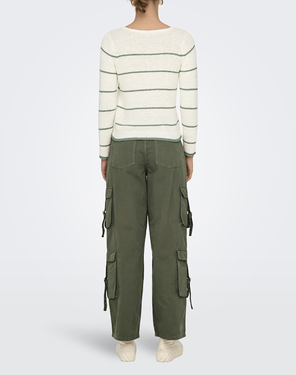 ONLY ONLGEENA L/S V-NECK KNT NOOS