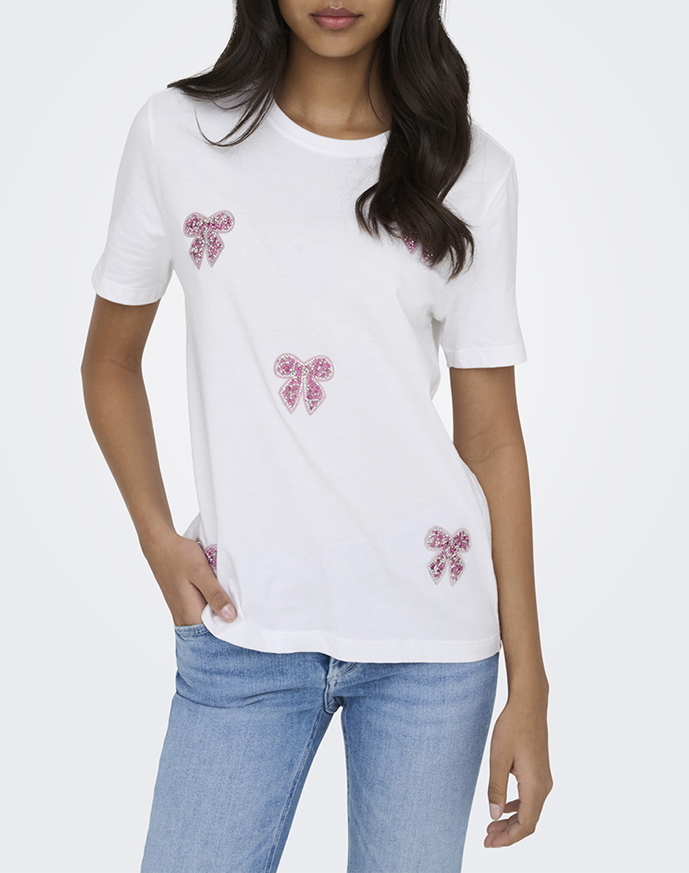 ONLY ONLKITA REG S/S PRINT TOP NOOS