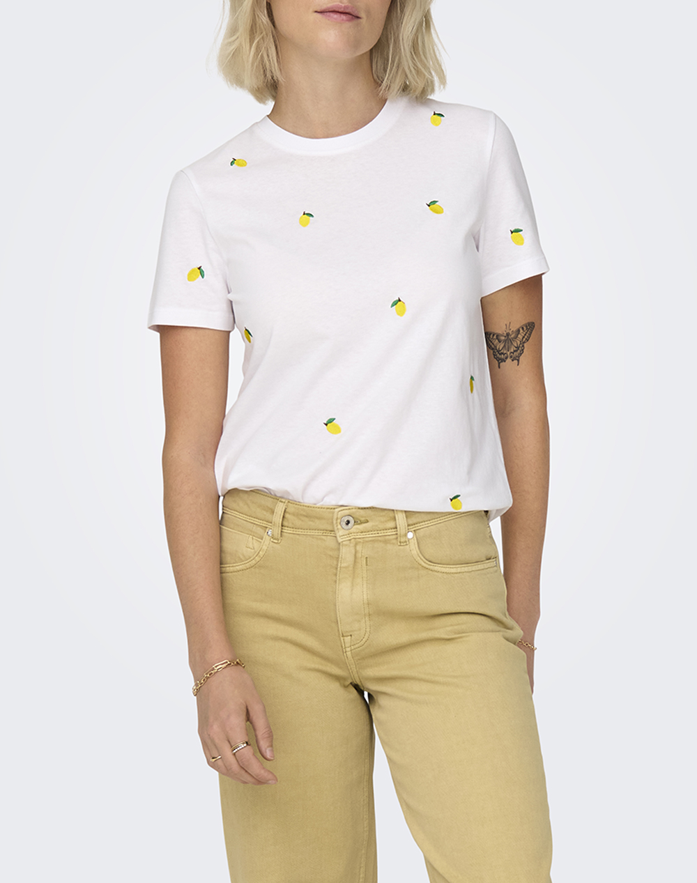 ONLY ONLKETTY S/S O-NECK TOP JRS NOOS