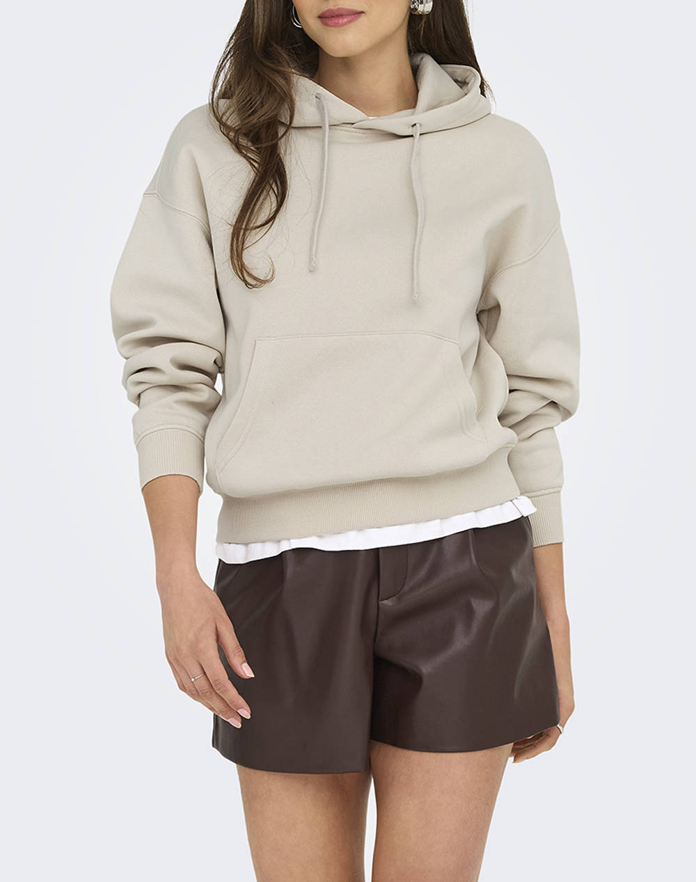 ONLY ONLBEST LIFE L/S HOOD SWT NOOS