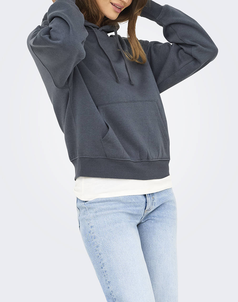 ONLY ONLBEST LIFE L/S HOOD SWT NOOS