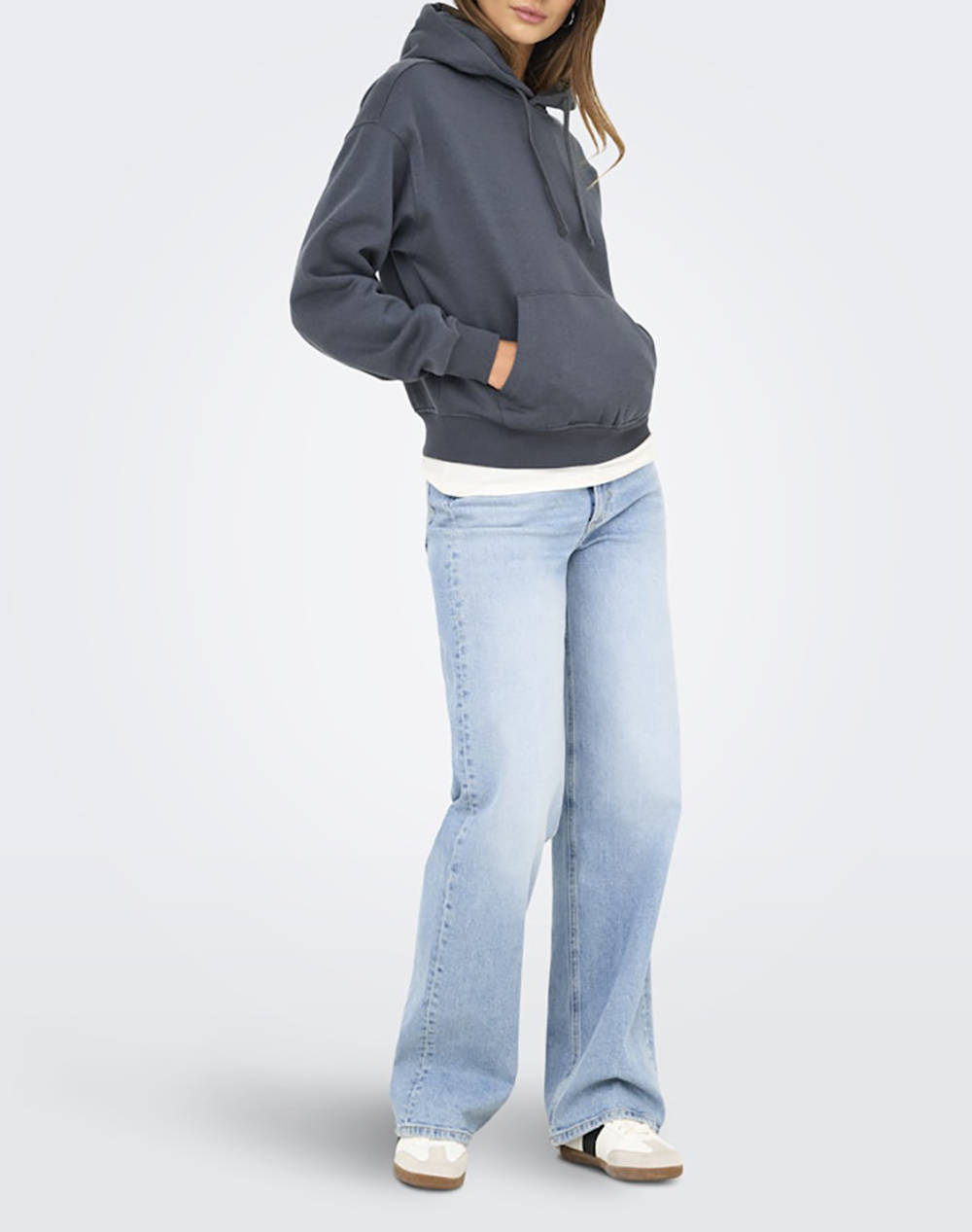 ONLY ONLBEST LIFE L/S HOOD SWT NOOS