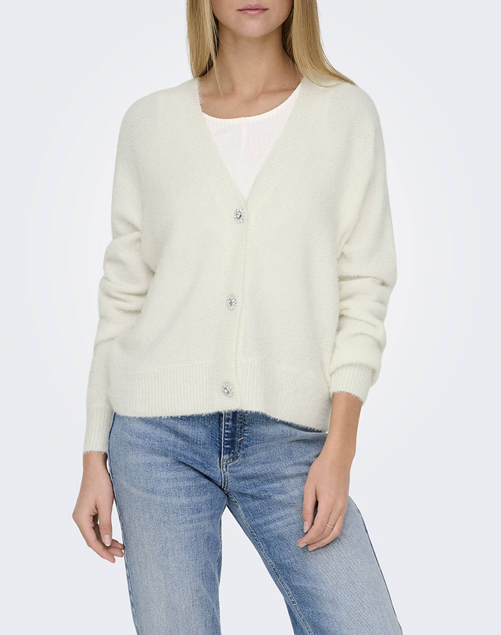 ONLY ONLELLA PIUMO LS CARDIGAN KNT NOOS