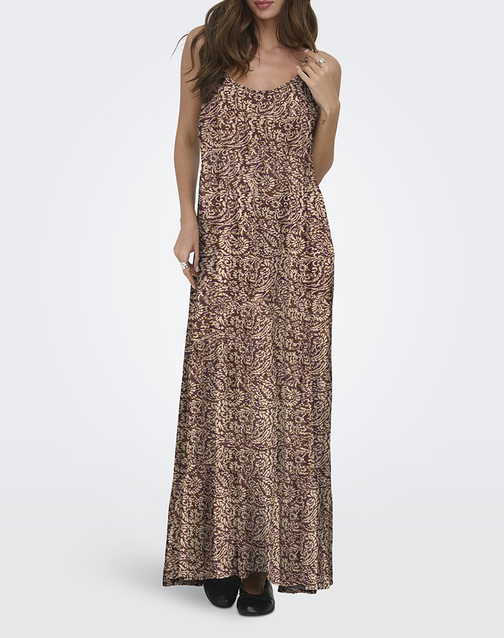 ONLY ONLMATEA LIFE STRAP LONG DRESS WVN NOOS