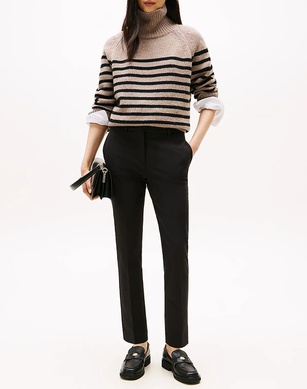 TOMMY HILFIGER GABARDINE SLIM PANT